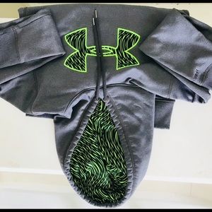 Under armor Green Zebra Storm 1 hoodie